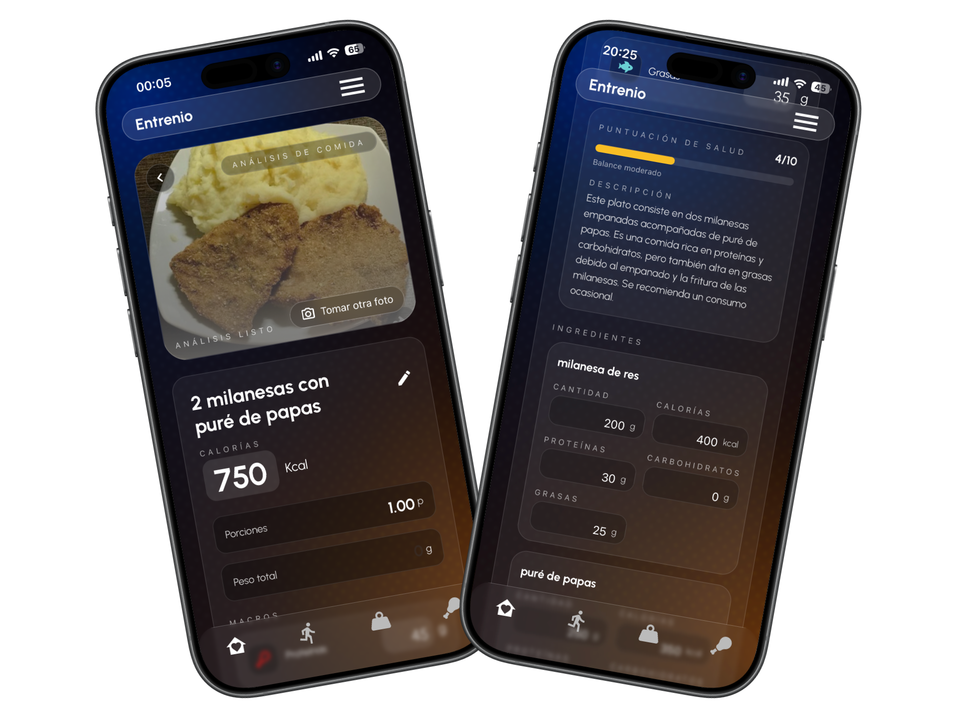 Escanea tus comidas con IA